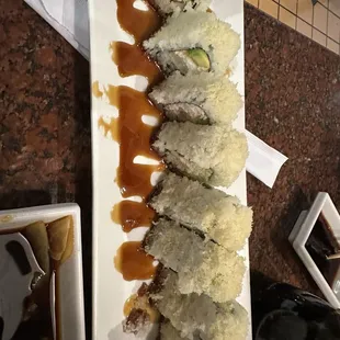 Crunchy Shrimp tempura roll