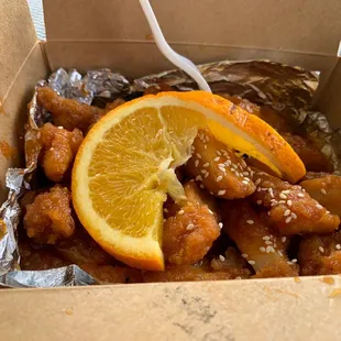Orange chicken