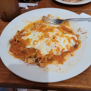 Chilaquiles plate!
