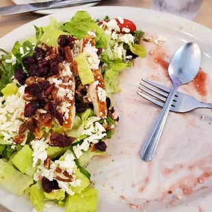 Half of the Salad finished and this half to box up for tonight's Thursday Dinner.  9/5/2024