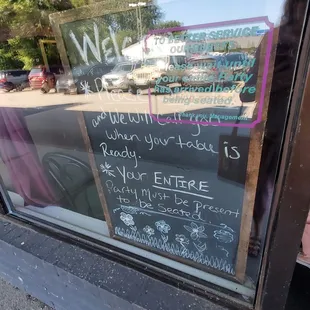 Entrance Door with Welcome Sign.  9/5/2024