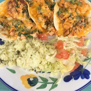 Drunken salmon taco special