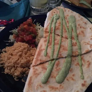 Tijuana Chicken Quesadilla