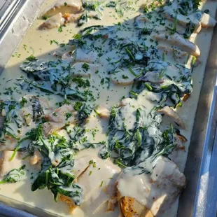 Chicken florentine