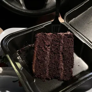 Fantastic Blackout Chocolate Cake togo!!!