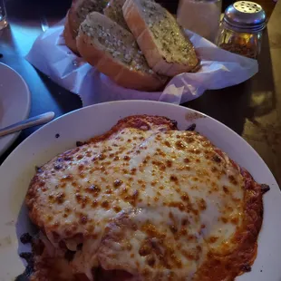 The Godmother with the garlic bread