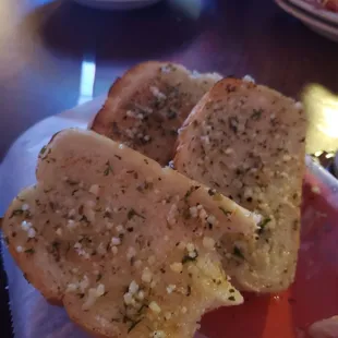 Seriously garlic bread