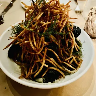 mussels with frites. Yes please!