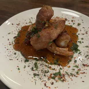 Shrimp and Prosciutto