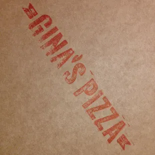 a pizza box with the word pizza camp written on it