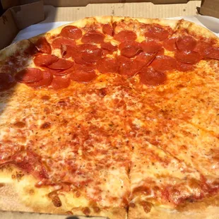 Large 1/2 Pepperoni