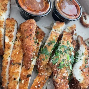 Parmesan Chicken Strips