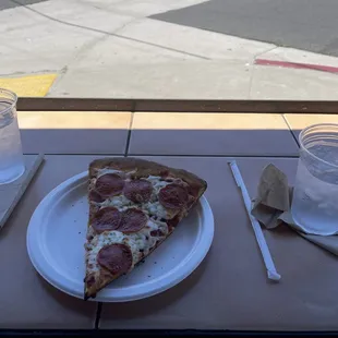 Pepperoni pizza - yum!