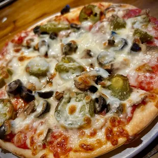 Individual combo with jalapeños