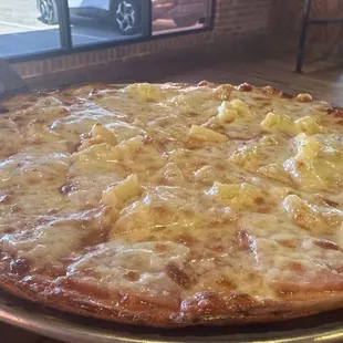 Hawaian on gluten free crust