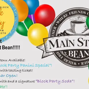 Come visit Ginaveve&apos;s Main Street Bean this weekend!!