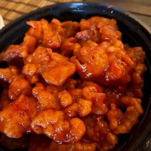 401 Spicy Our Version of General Tao's Dinner