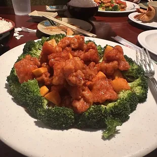 Orange chicken