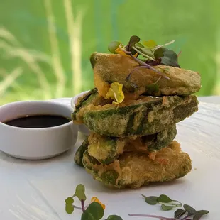 Avocado tempura