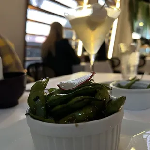 Garlic Edamame