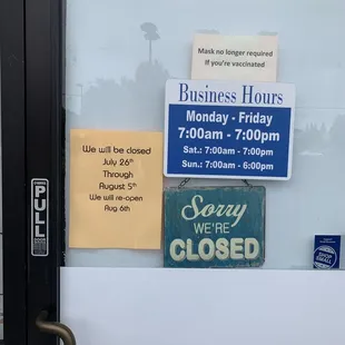 I saw on Yelp the bakery's temporarily closed. In the future, it would be helpful if closure dates were listed on Yelp