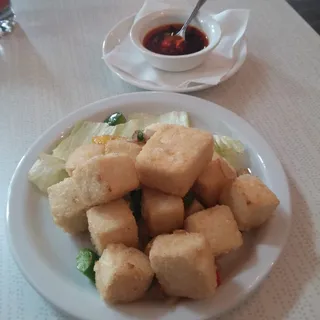 Spicy Tofu Cubes*