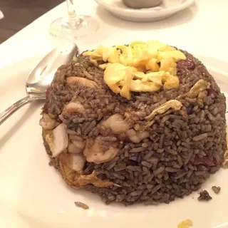 Squid Ink Fried Rice