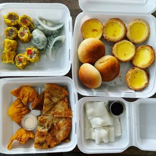 Baked Egg Custard Tart