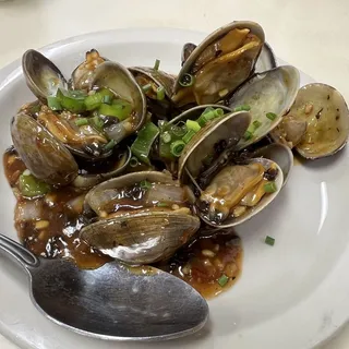 Clams in Black Bean Sauce