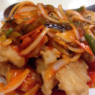 Fish Fillet with Sweet and Sour Sauce