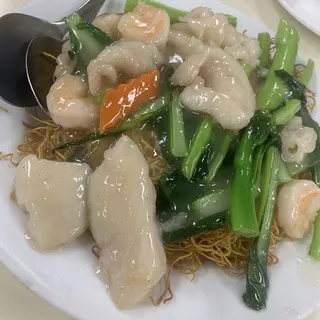 Seafood Chow Mein