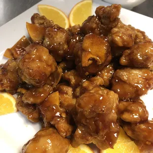 Orange chicken