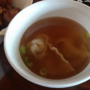 Wonton soup.