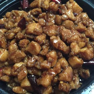 Chengdu Kung Pao Chicken - they named a Szechuan dish after the capital of the province, but the flavors did just as much talking!