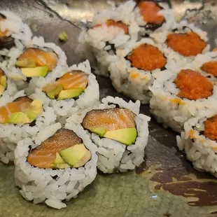 sushi and sashimi, sushi, food, sashimi