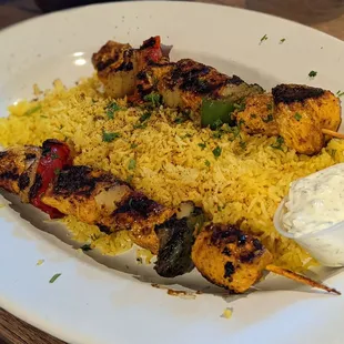 Shish taouk. Delicious.