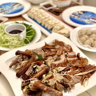 Peking duck for 3 was good!