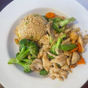 Satay Three Delights Lunch Special