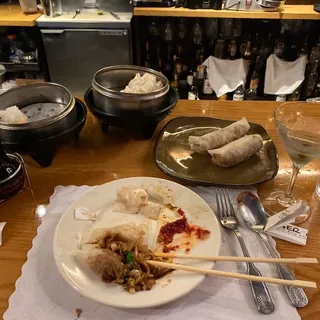 Mu Shu Chicken Rolls