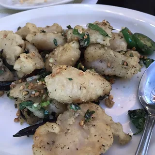 Roasted Garlic and Basil Fish Filet
