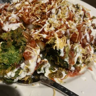 Kale &amp; Palak Chaat