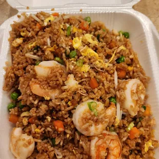 Shrimp fried rice