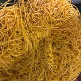 Crispy Pan Fried Noodles. Great