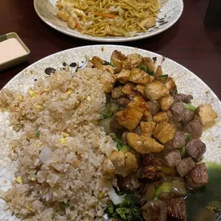 Steak and Chicken Hibachi