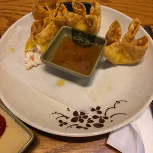 Cheese wonton