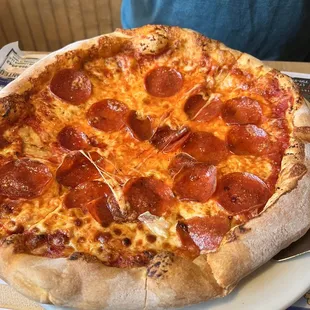 Pepperoni pizza