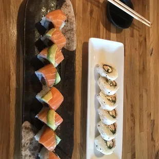 Houston maki and tiger eye maki