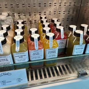 Cold pressed juices