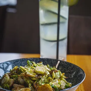 Soy Glazed Brussel Sprouts