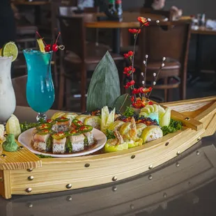 Sushi Boat &amp; Signature Drinks